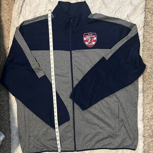 USA 7sMen's Performance Jacket in Navy and Gray